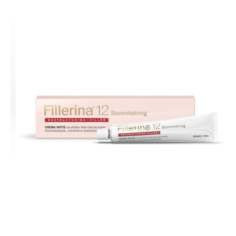 Fillerina 12 restructuring biorevitalizing crema notte Fillerina 12 restructuring biorevitalizing crema notte